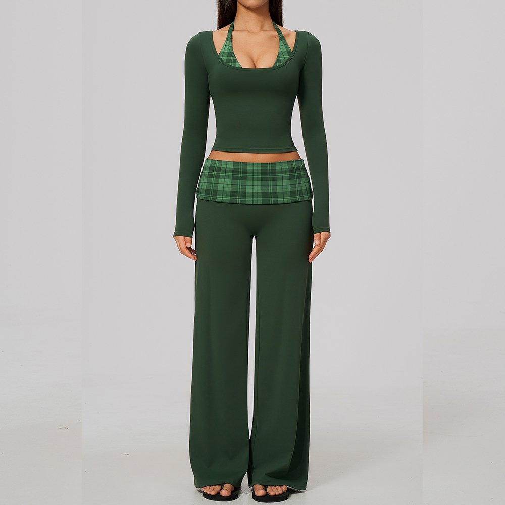 طقم يوغا رياضي للنساء مكون من  - مراجعة Compression Long Pant وسعره
