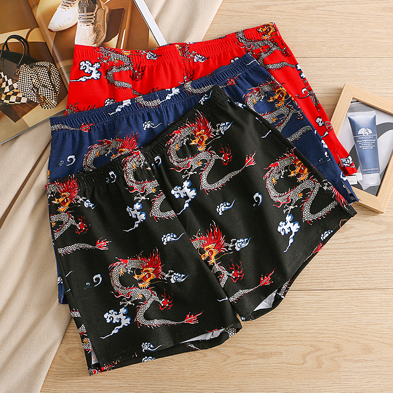سروال رجالي بطبعة التنين، مريح - مراجعة Boxer Brief Pack Cotton وسعره