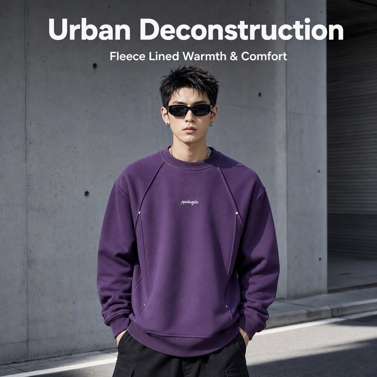 سترة رجالية مبطنة بالفرو للخري - مراجعة Undershirt Crew Neck وسعره