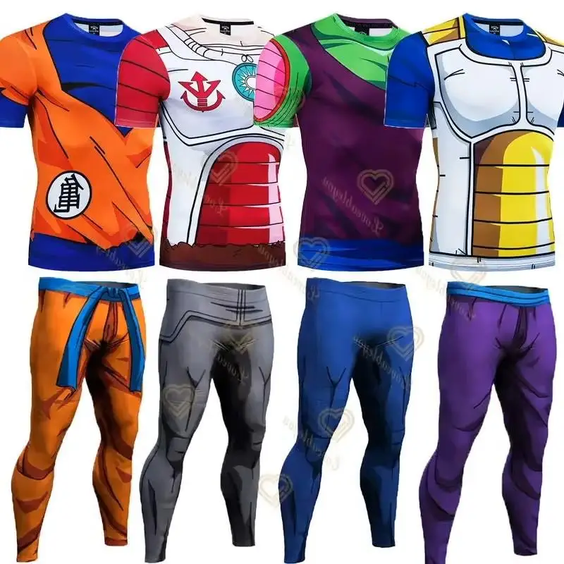 غوكو الرجال نحيل يغطي الرجل ضغ - مراجعة Compression Long Pant وسعره